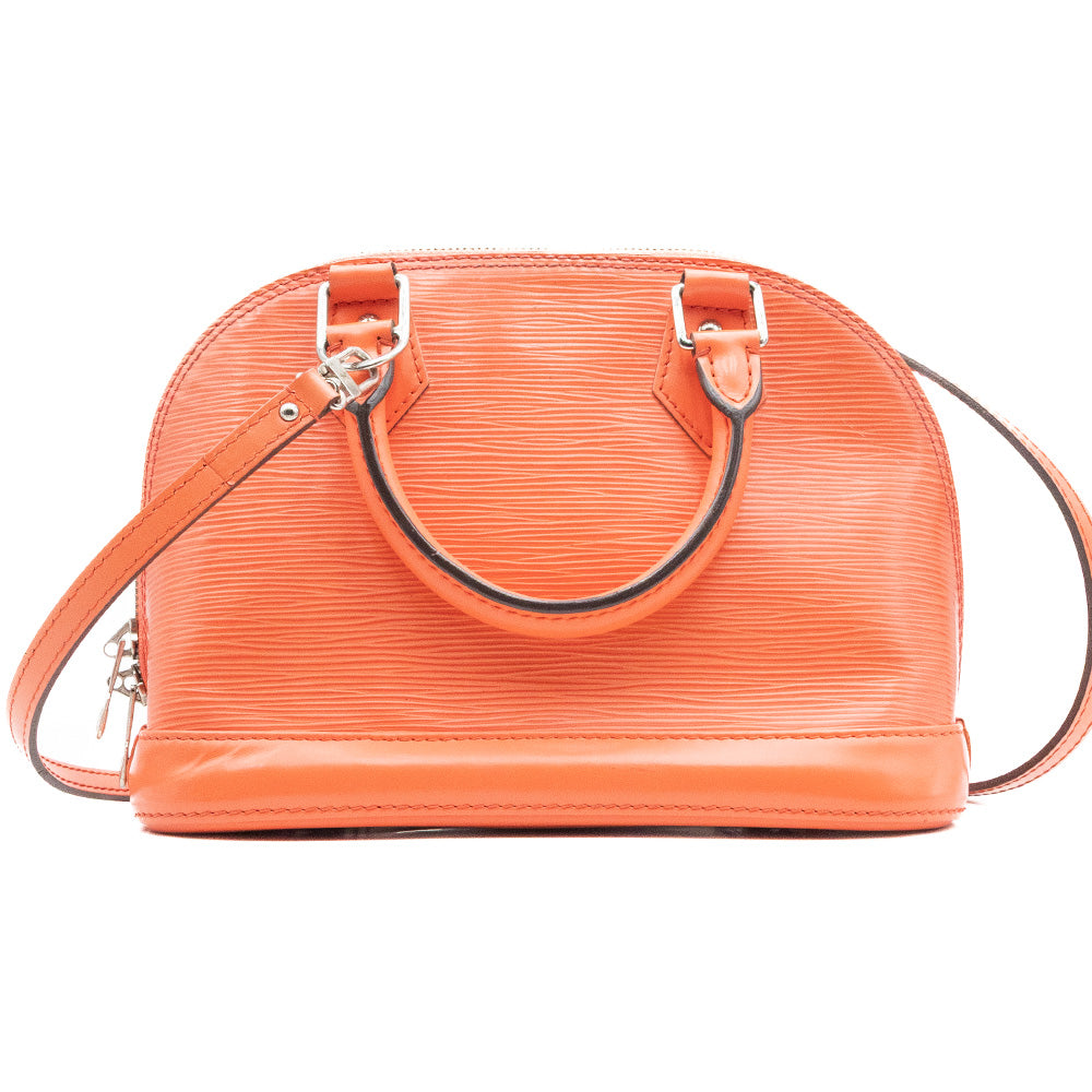 Louis Vuitton Sac à main Alma BB Epi Orange Corail