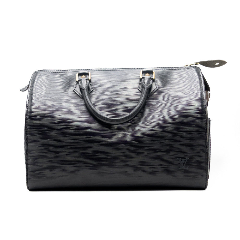 Louis Vuitton Sac à main Speedy 35 Epi Noir