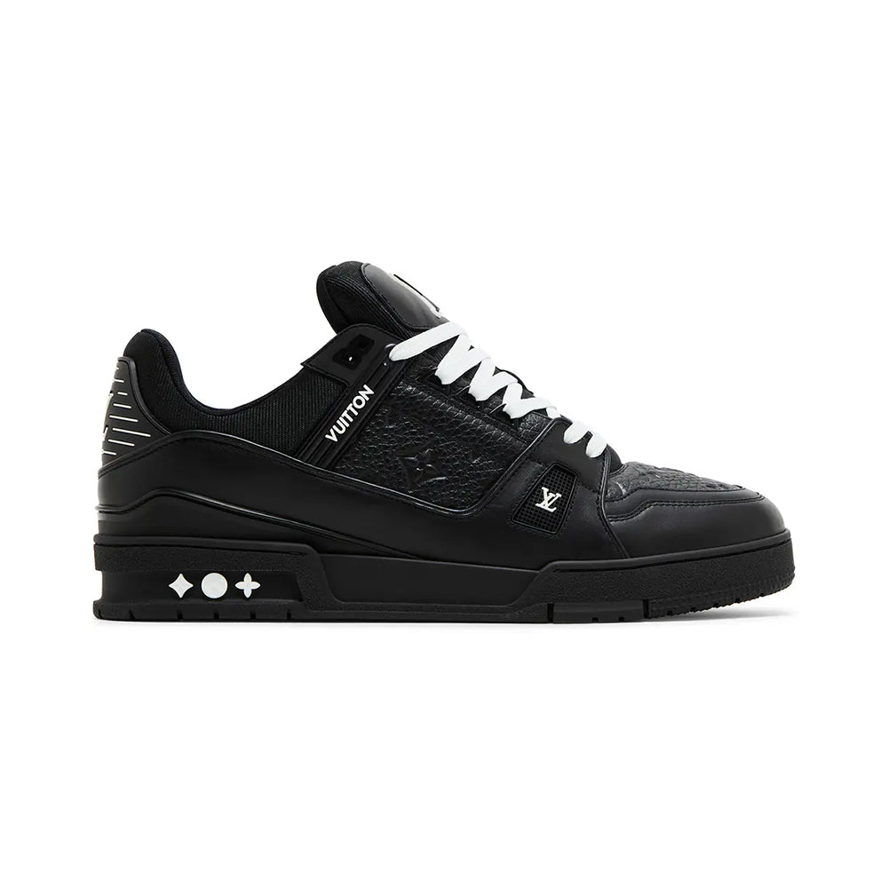 Louis Vuitton Trainer Black Embossed Monogram