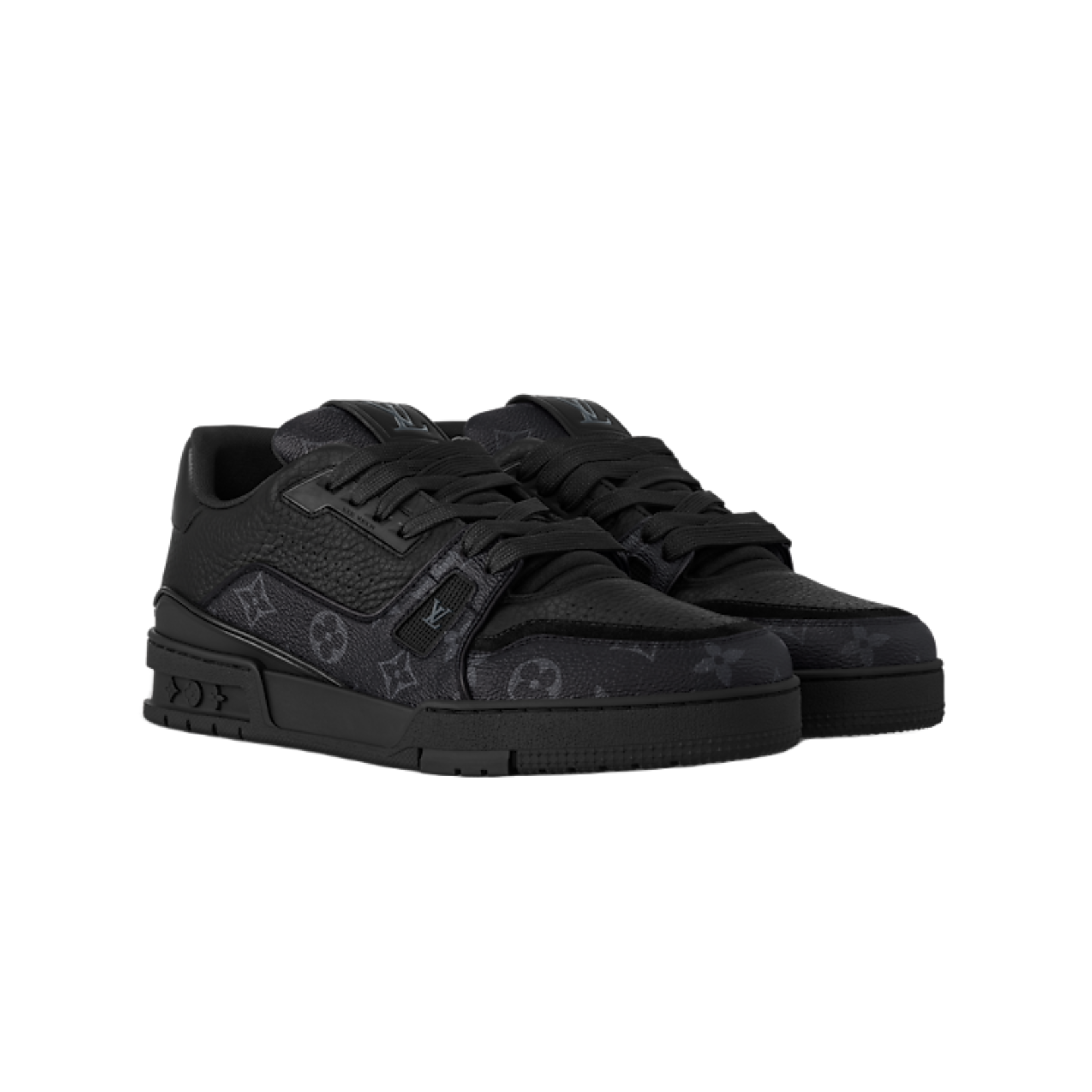 Louis Vuitton Trainer Triple Black Monogram