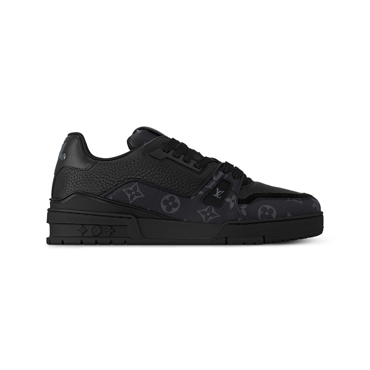 Louis Vuitton Trainer Triple Black Monogram