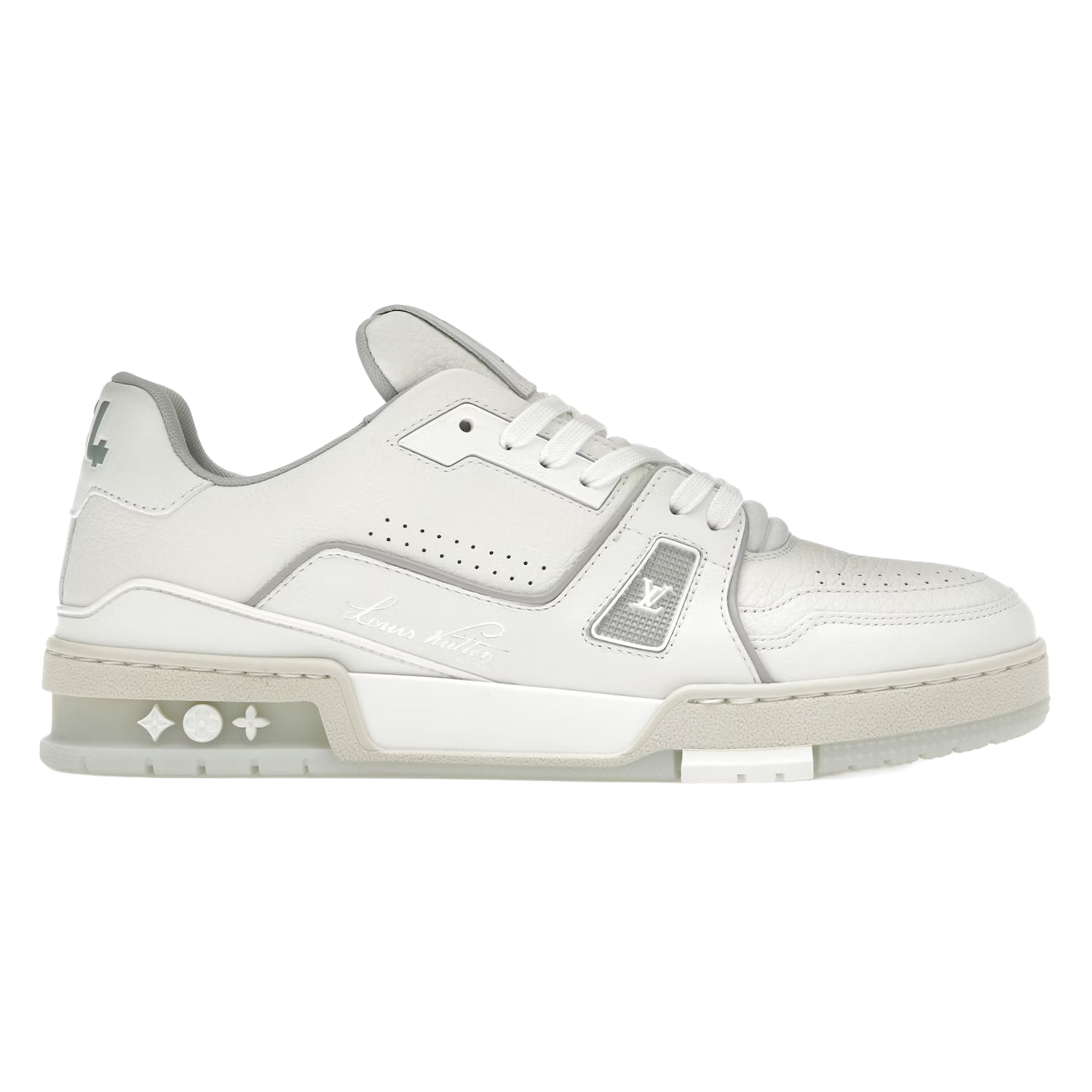 Louis Vuitton Trainer White Signature