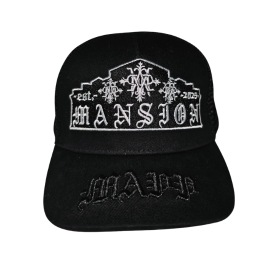 Mansion Arte Trucker Black Cap
