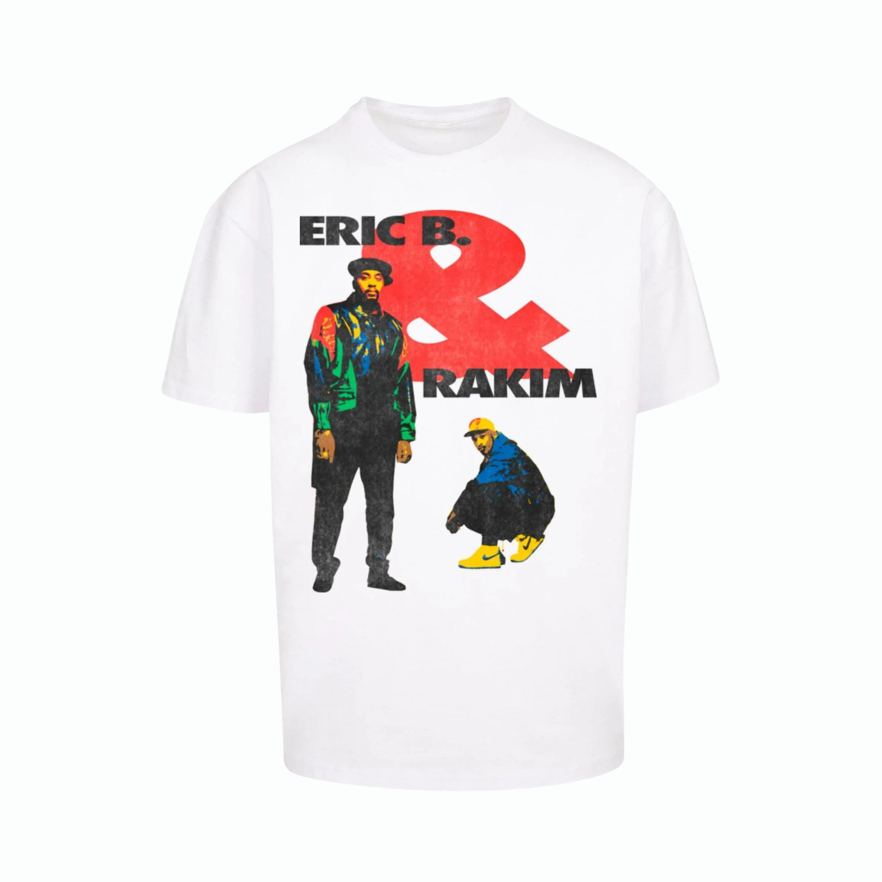 Mister Tee T-shirt Eric B & Rakim Sweat the Technique Blanc