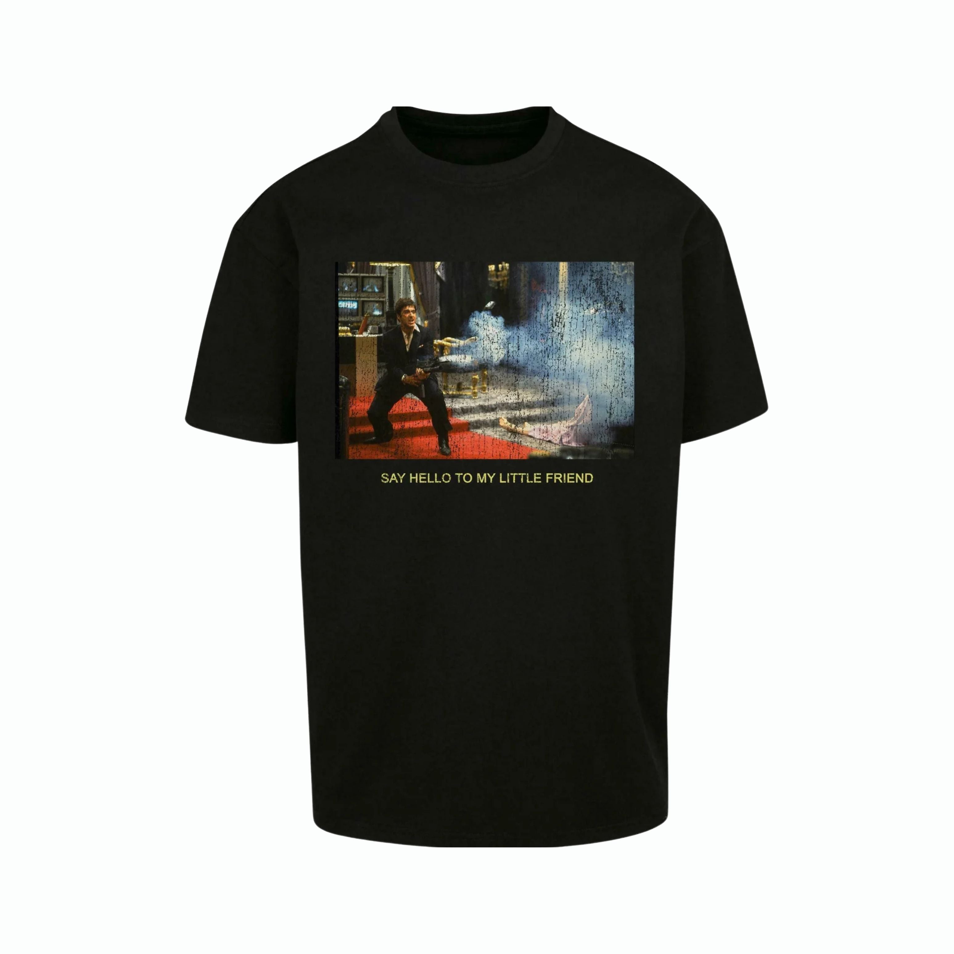 Mister Tee T-shirt Scarface Little Friend Noir