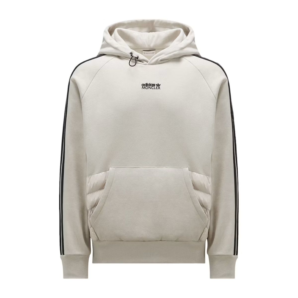 Moncler x adidas Originals Fleece Hoodie White