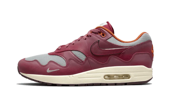 Nike Air Max 1 Patta Waves Rush Maroon - Dimension Stores