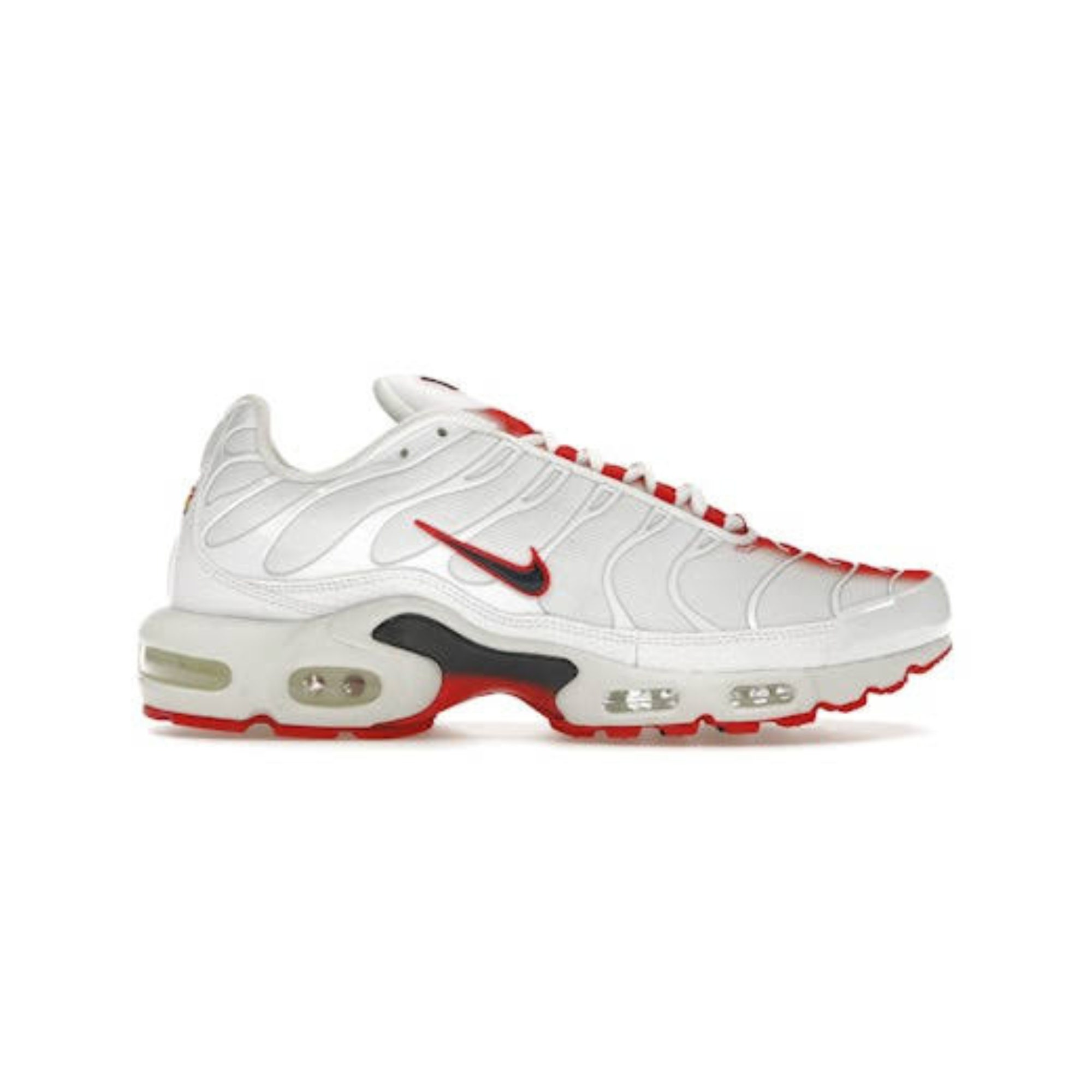 Nike Air Max Plus White University Red