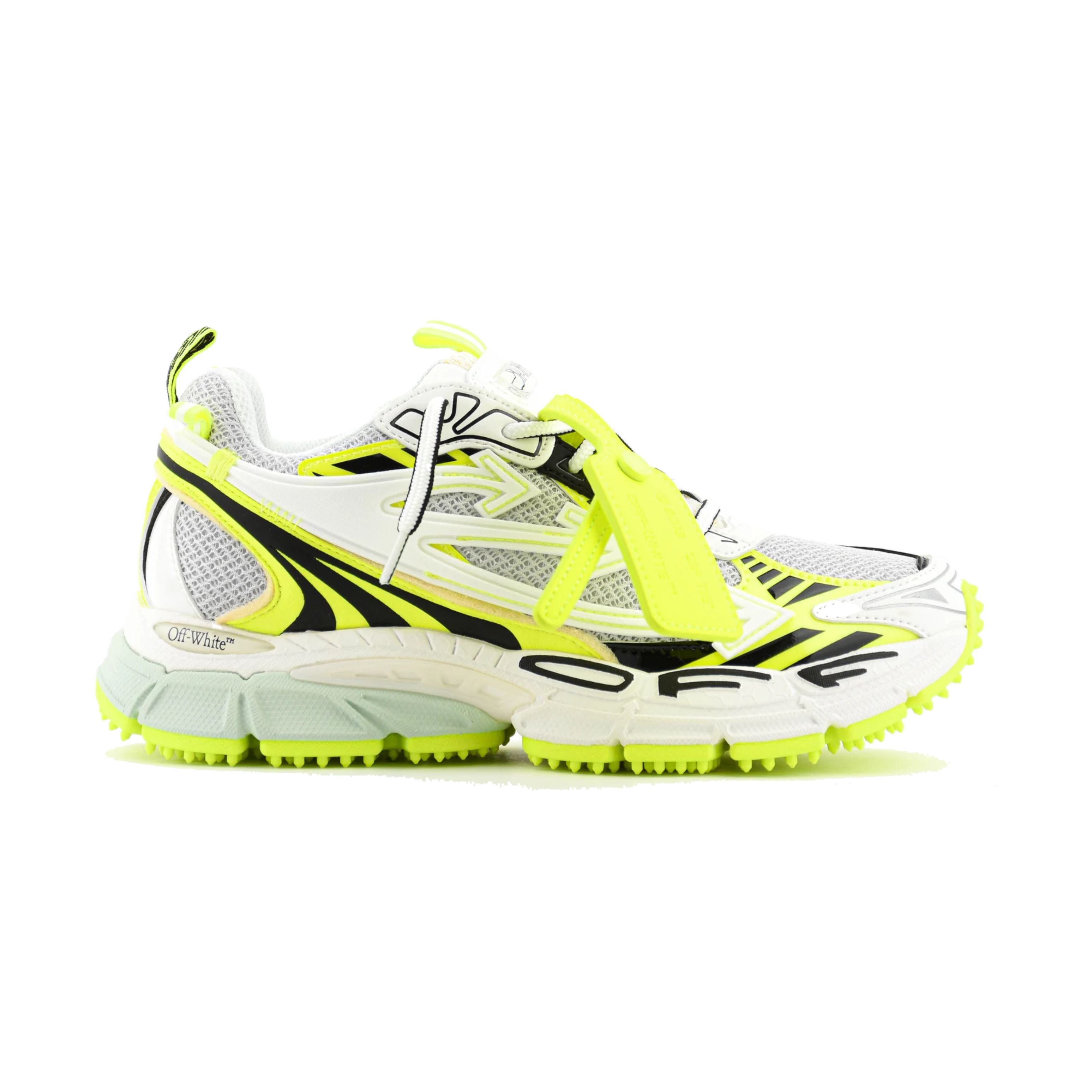 Off-White Be Right Back hite Yellow Fluo
