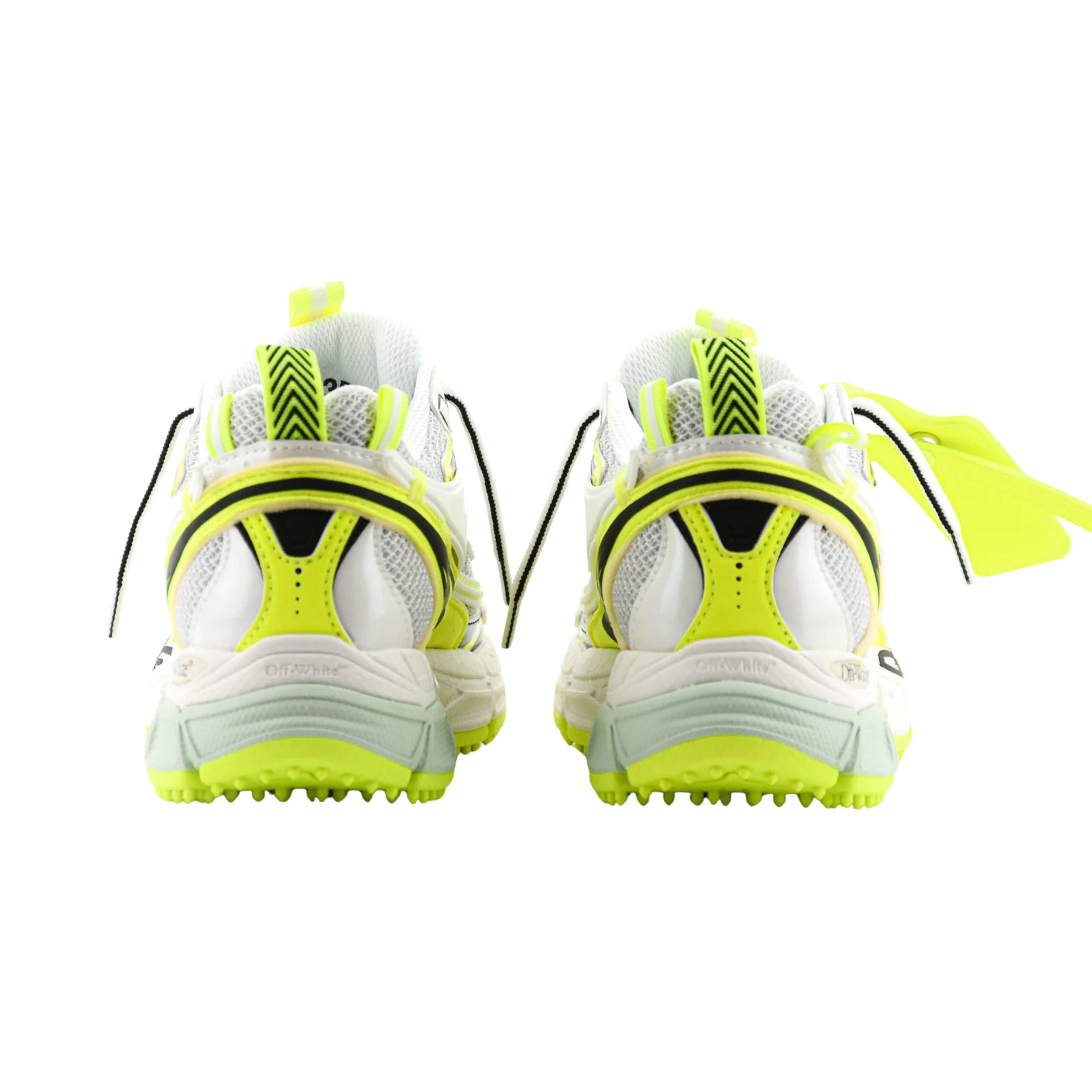 Off-White Be Right Back hite Yellow Fluo