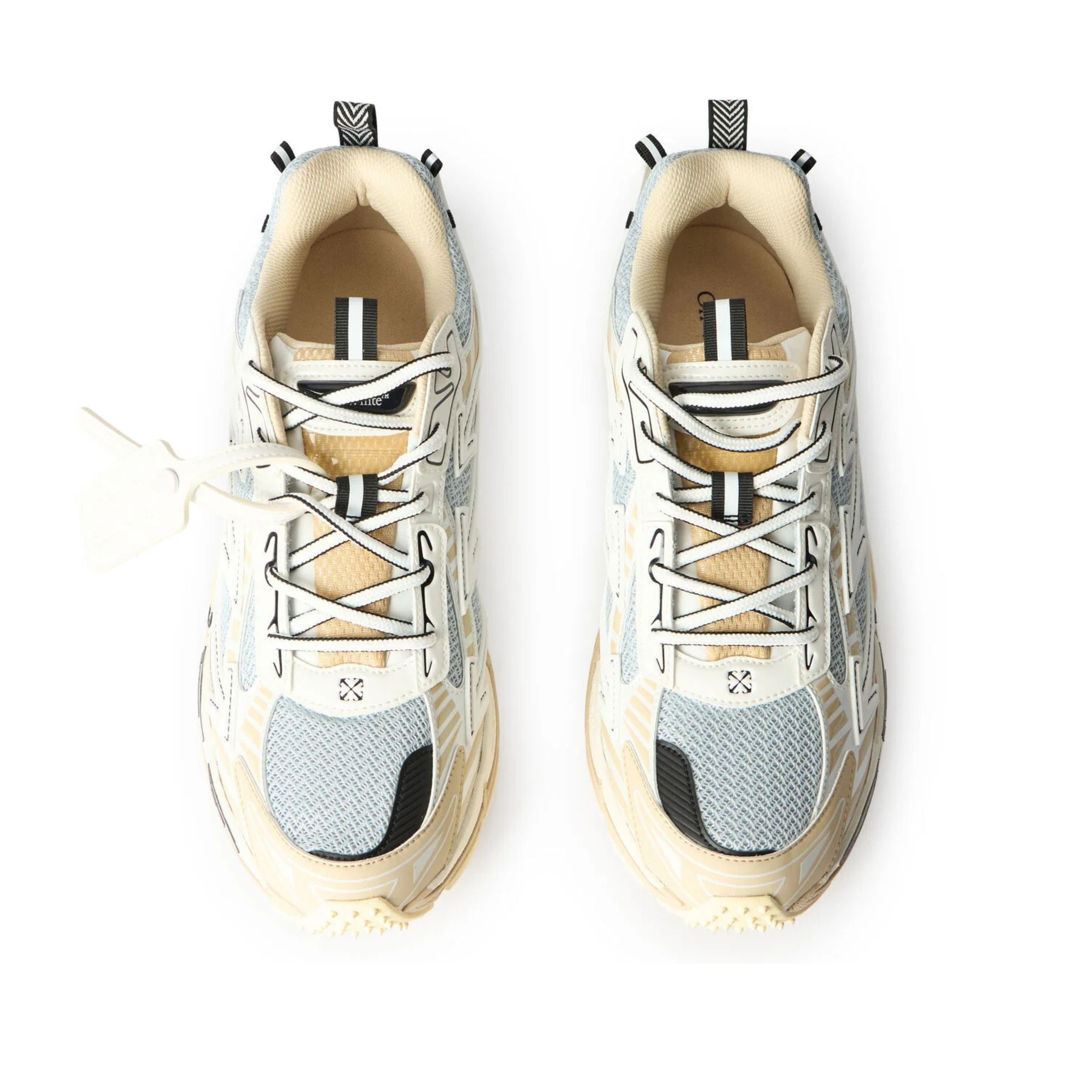 OFF-WHITE Be Right Back Mesh Light Grey / Caramel