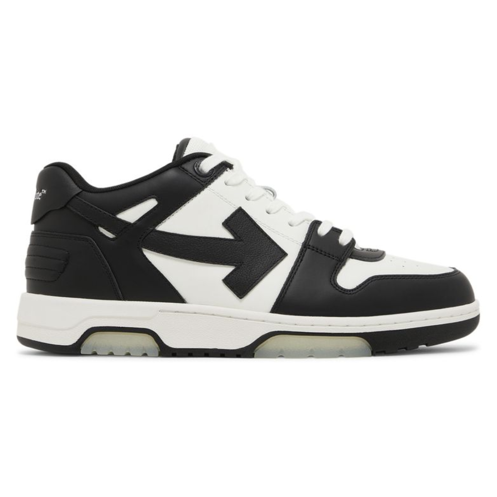 Off-White Out Of Office OOO Low Tops White Black White