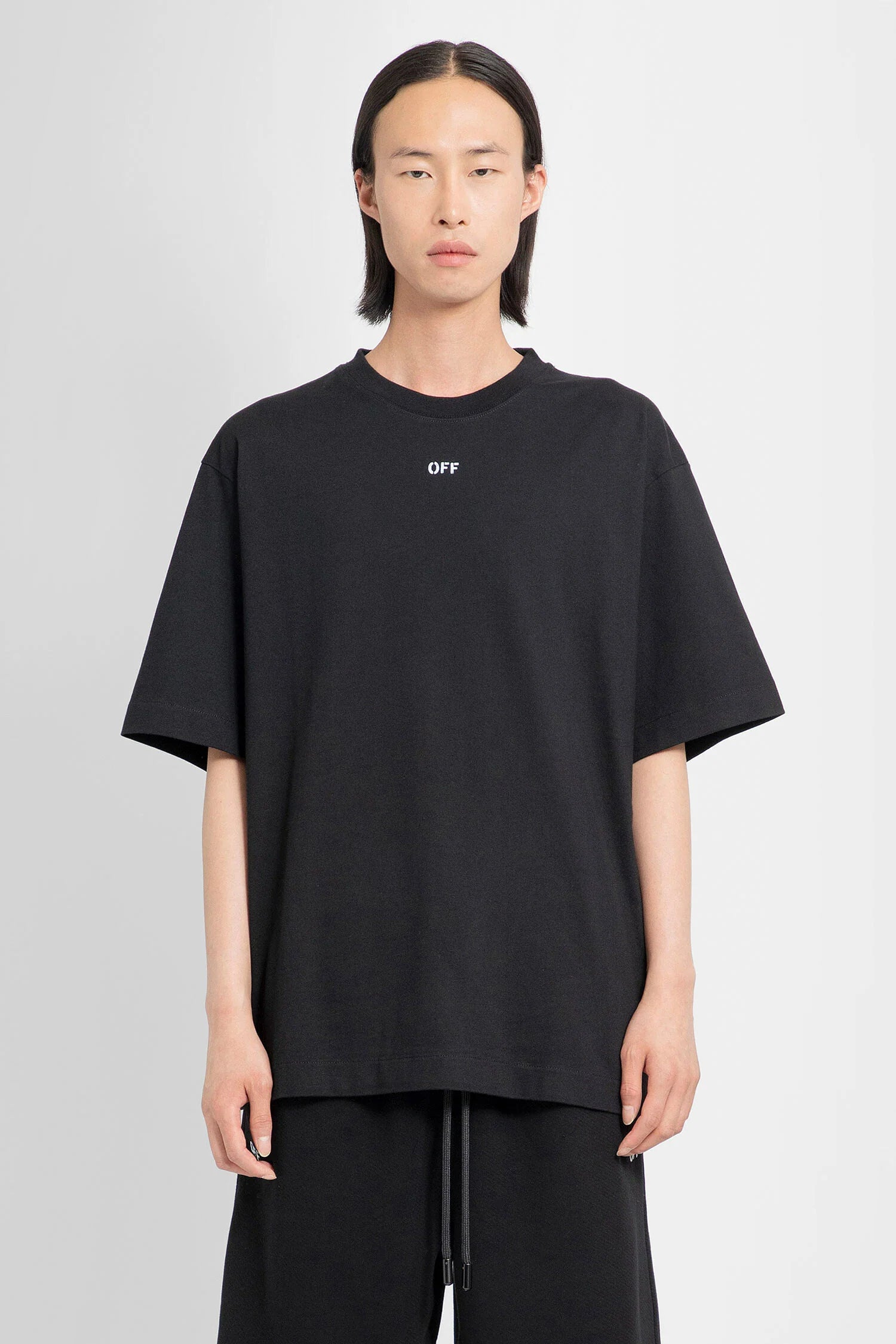 T-shirt en coton à imprimé Off Stamp