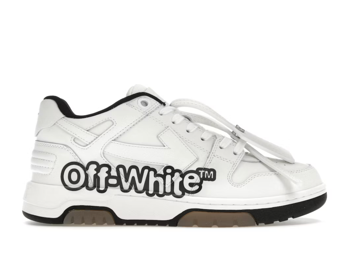 Out Of Office OOO Low Tops "Off-White" White Black
