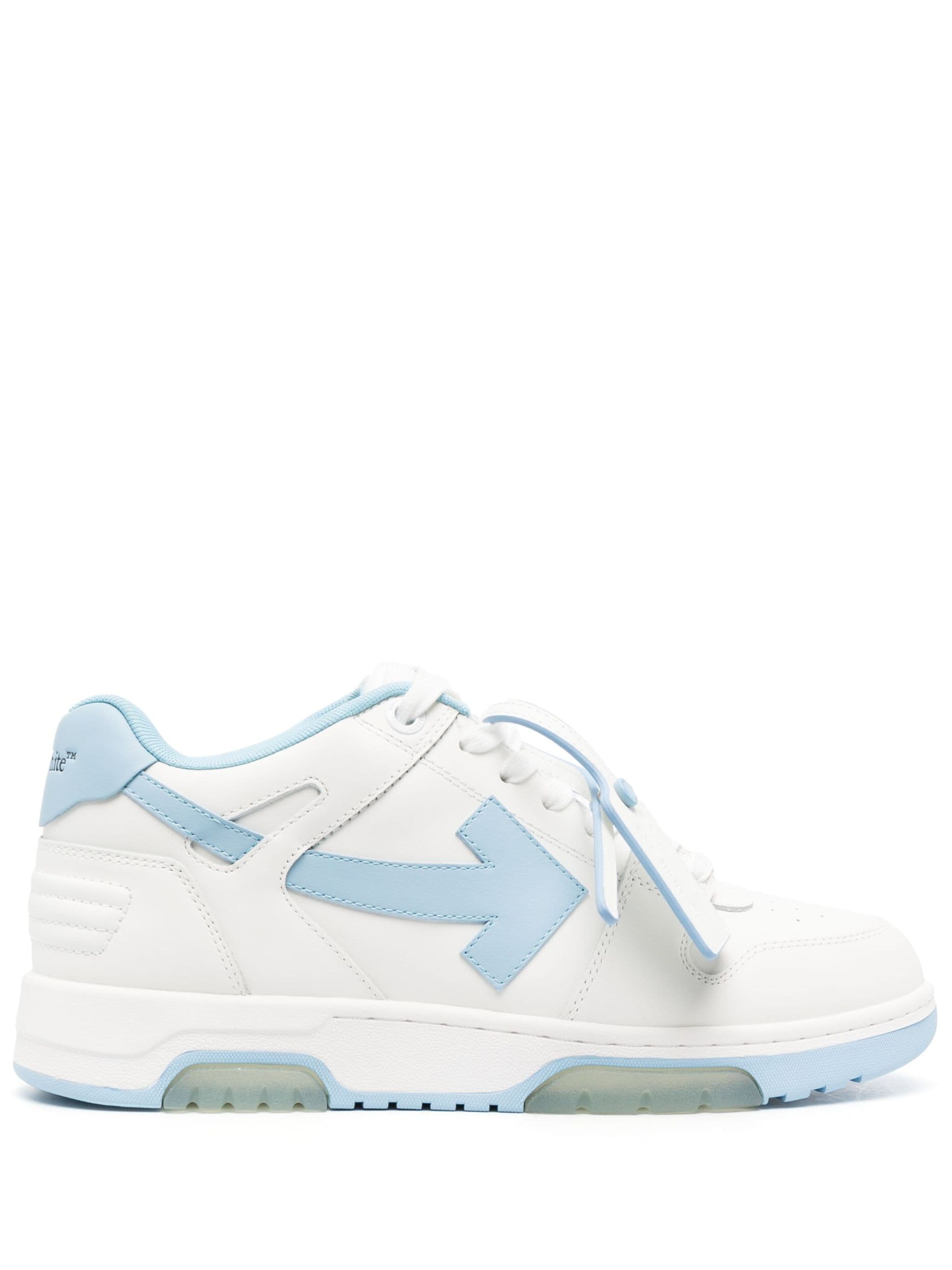 Off-White Out Of Office OOO White Light Blue