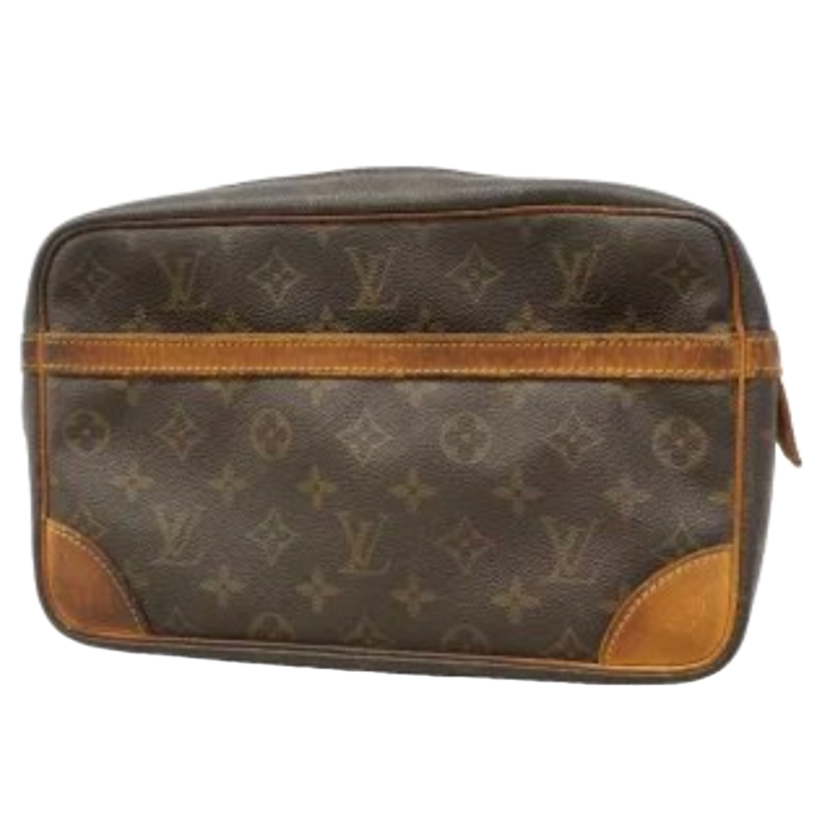 Pochette Louis Vuitton Monogram Compiègne 28 M51845 marron