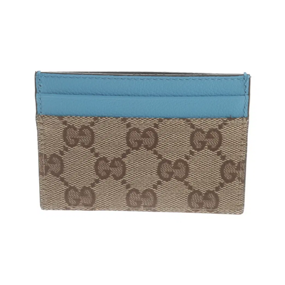 Porte-cartes Gucci GG Supreme Bleu