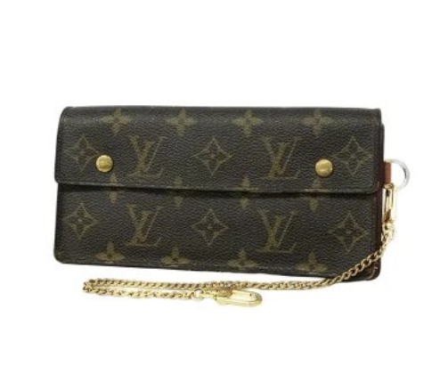 Portefeuille long Louis Vuitton Monogram Portefeuille Accordéon marron