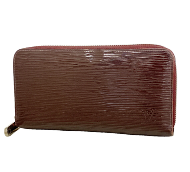 Portefeuille Louis Vuitton Epi Electric Zippy Prune