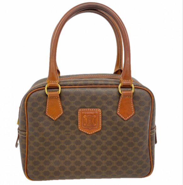 Sac à main Céline Macadam PVC marron