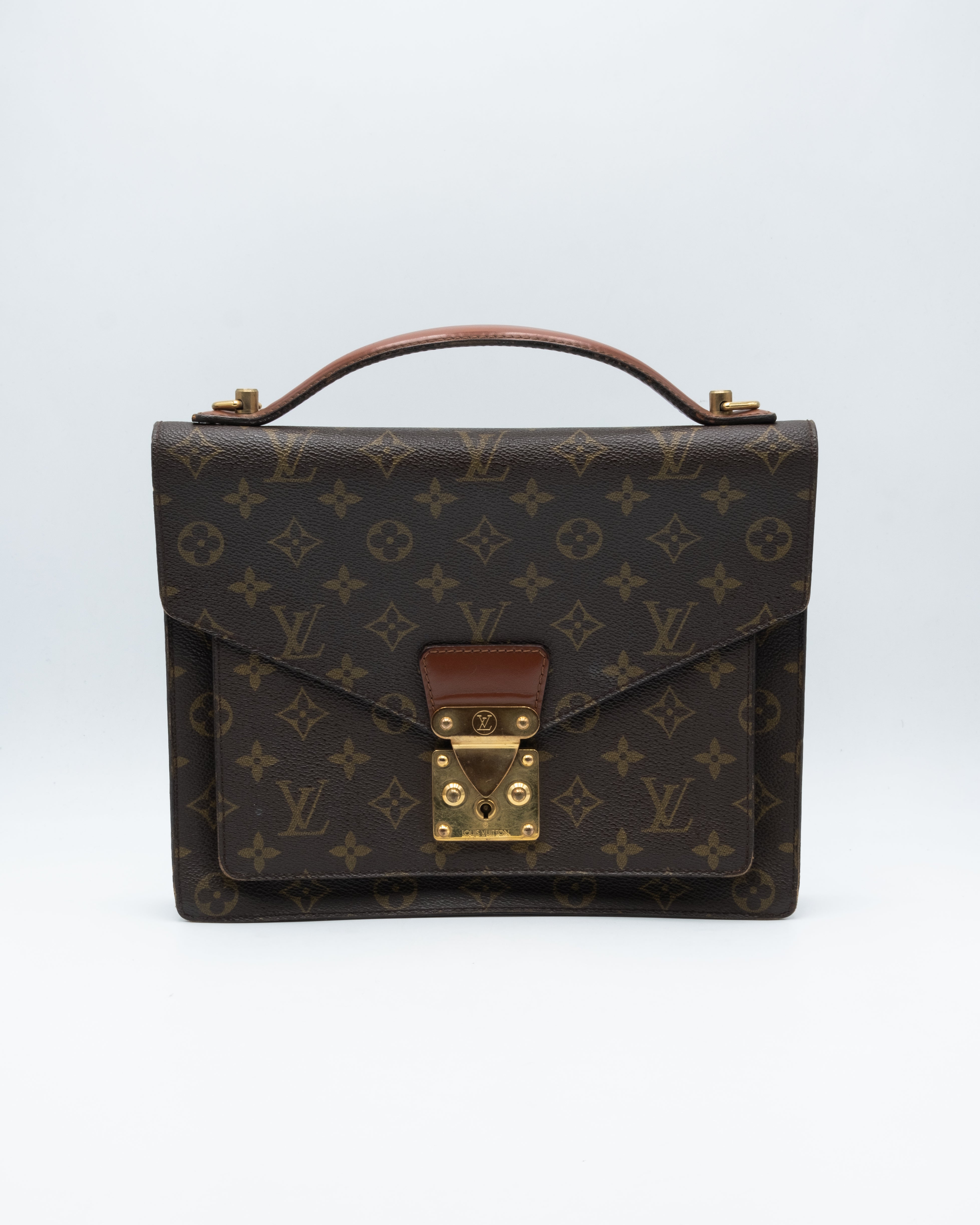 Louis Vuitton Sac à Main Monceau 28 Monogram Marron
