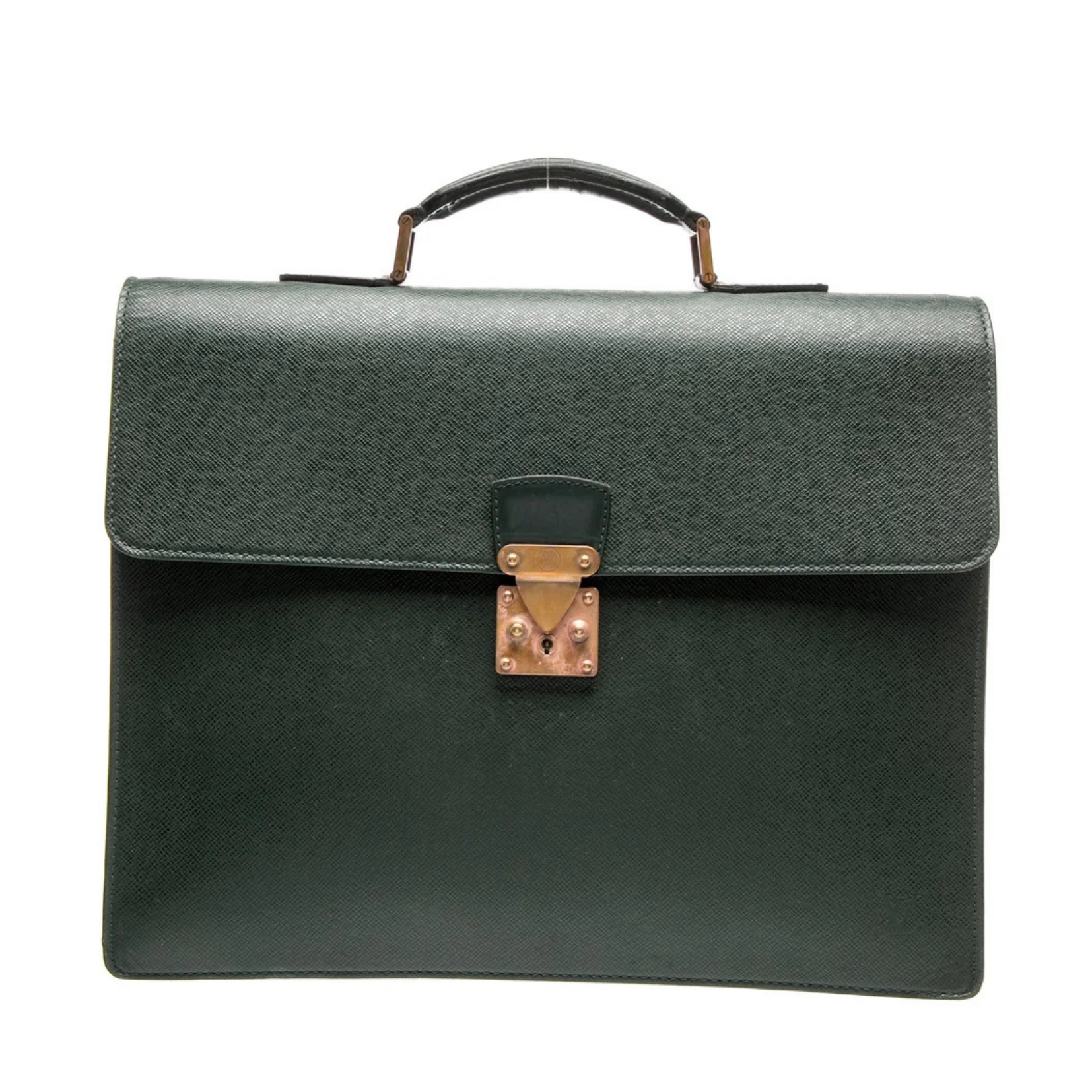 Sac business Louis Vuitton Moskova Taïga ardoise