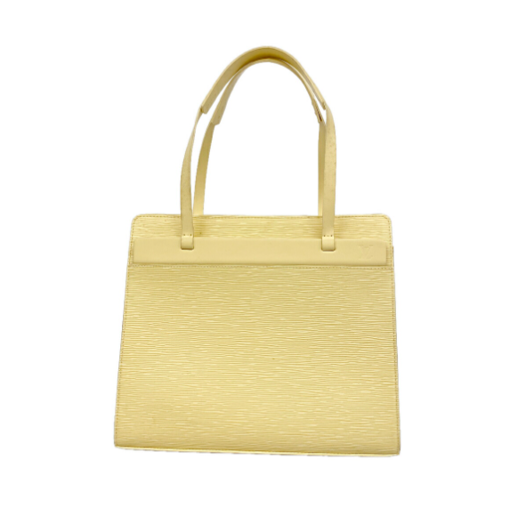 Sac cabas Louis Vuitton Épi Croisette PM vanille