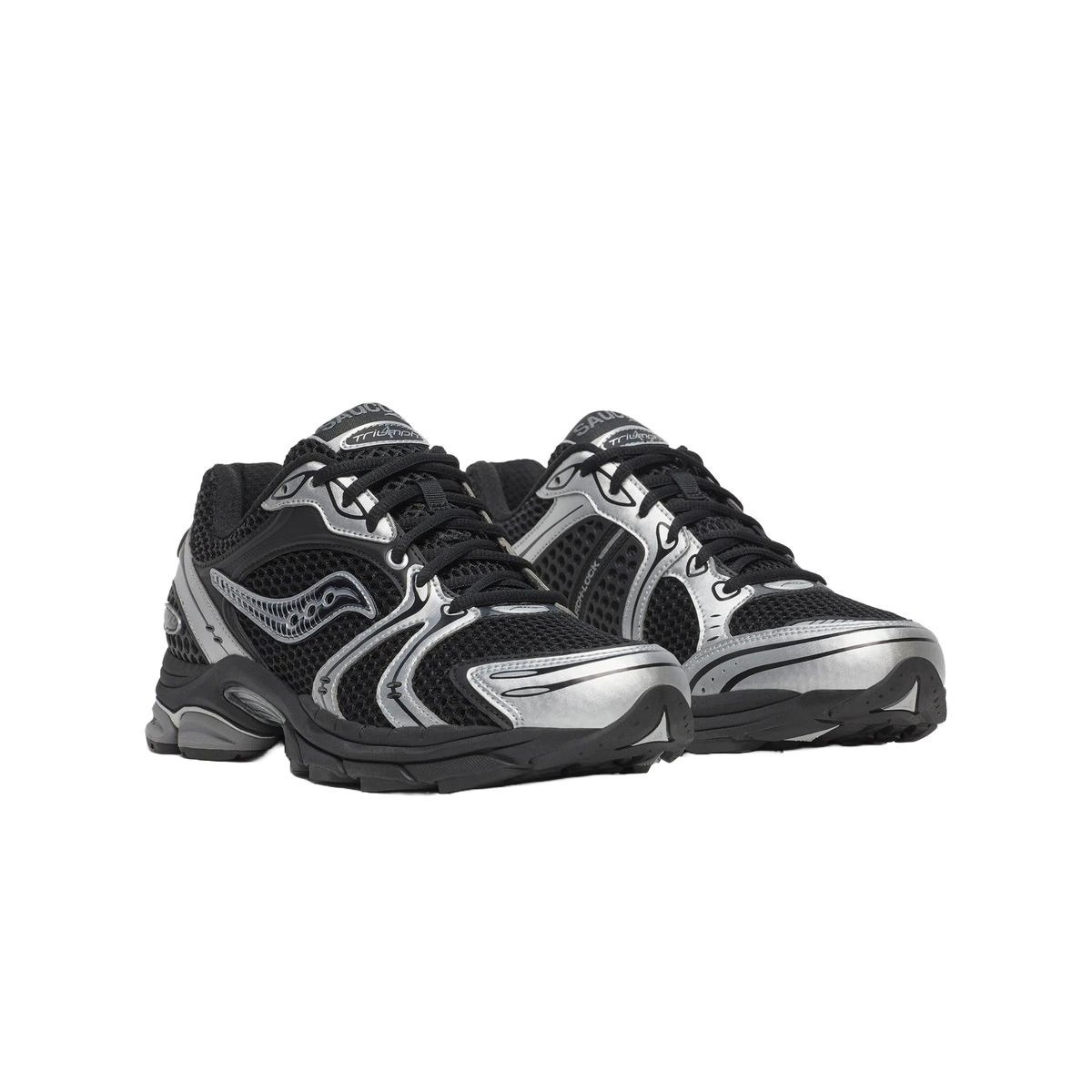 Saucony Progrid Triumph 4 Black Silver