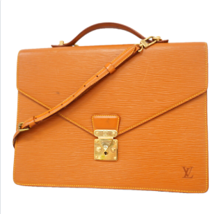 Serviette Louis Vuitton Epi Porte-Documents Bandoulière 2way