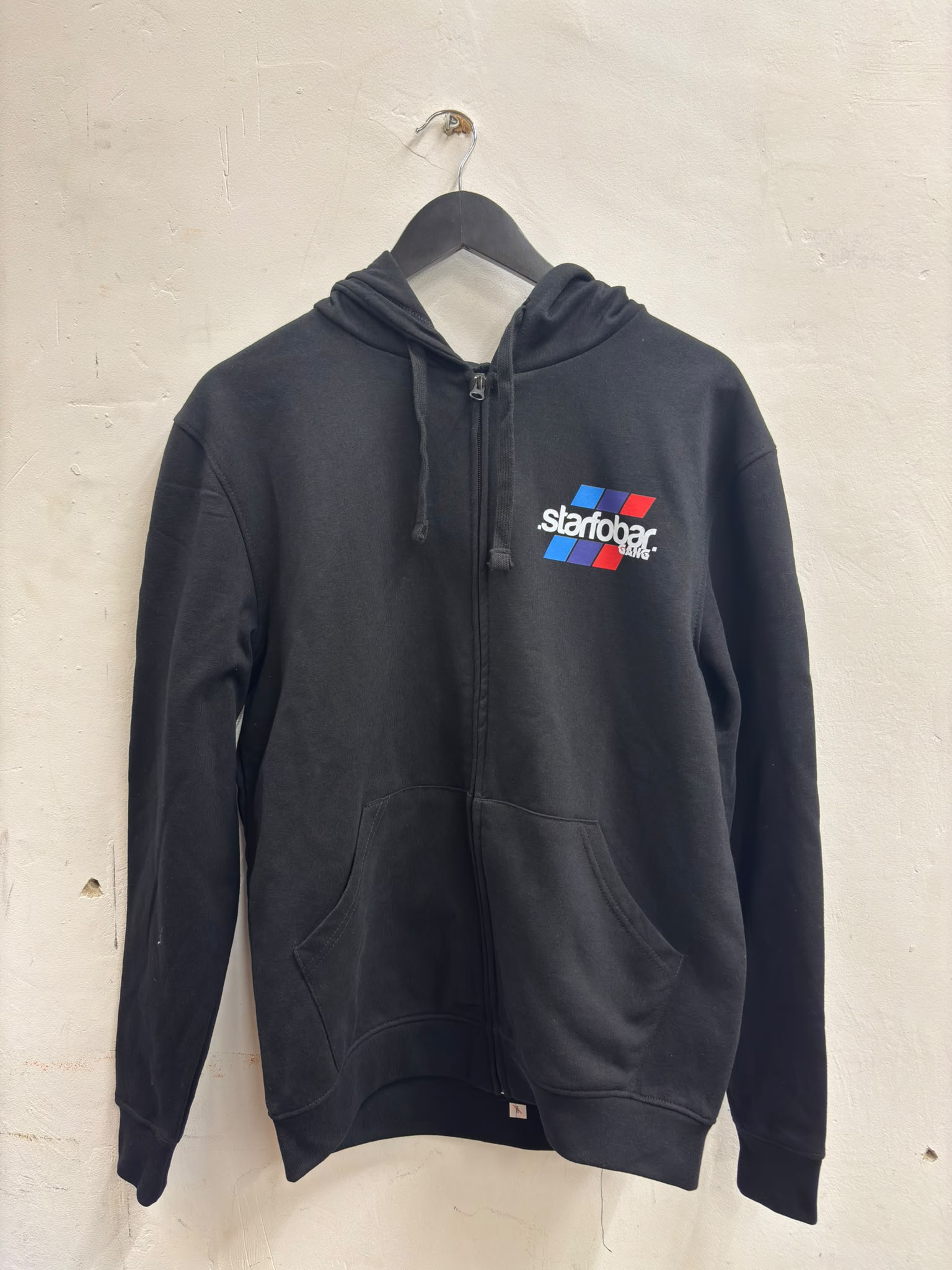 Starfobar Hoodie Zip Noir