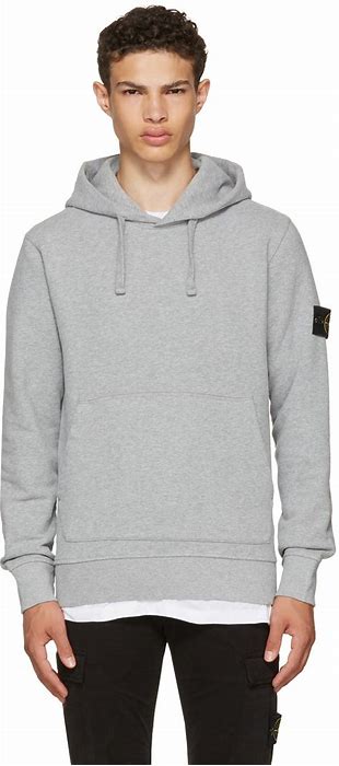 Stone Island Hoodie - Grey