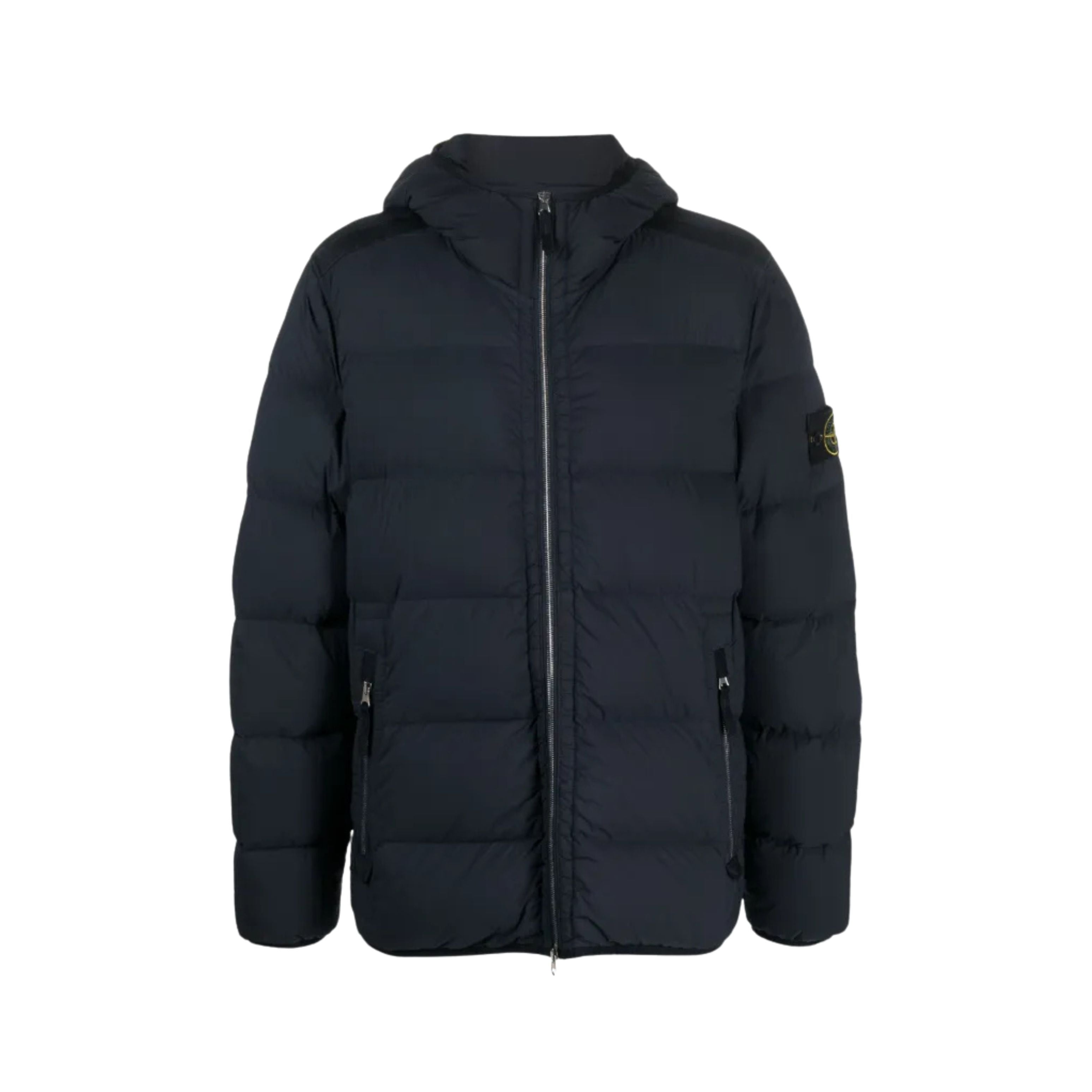 Stone Island Nylon Down Jacket - Blue