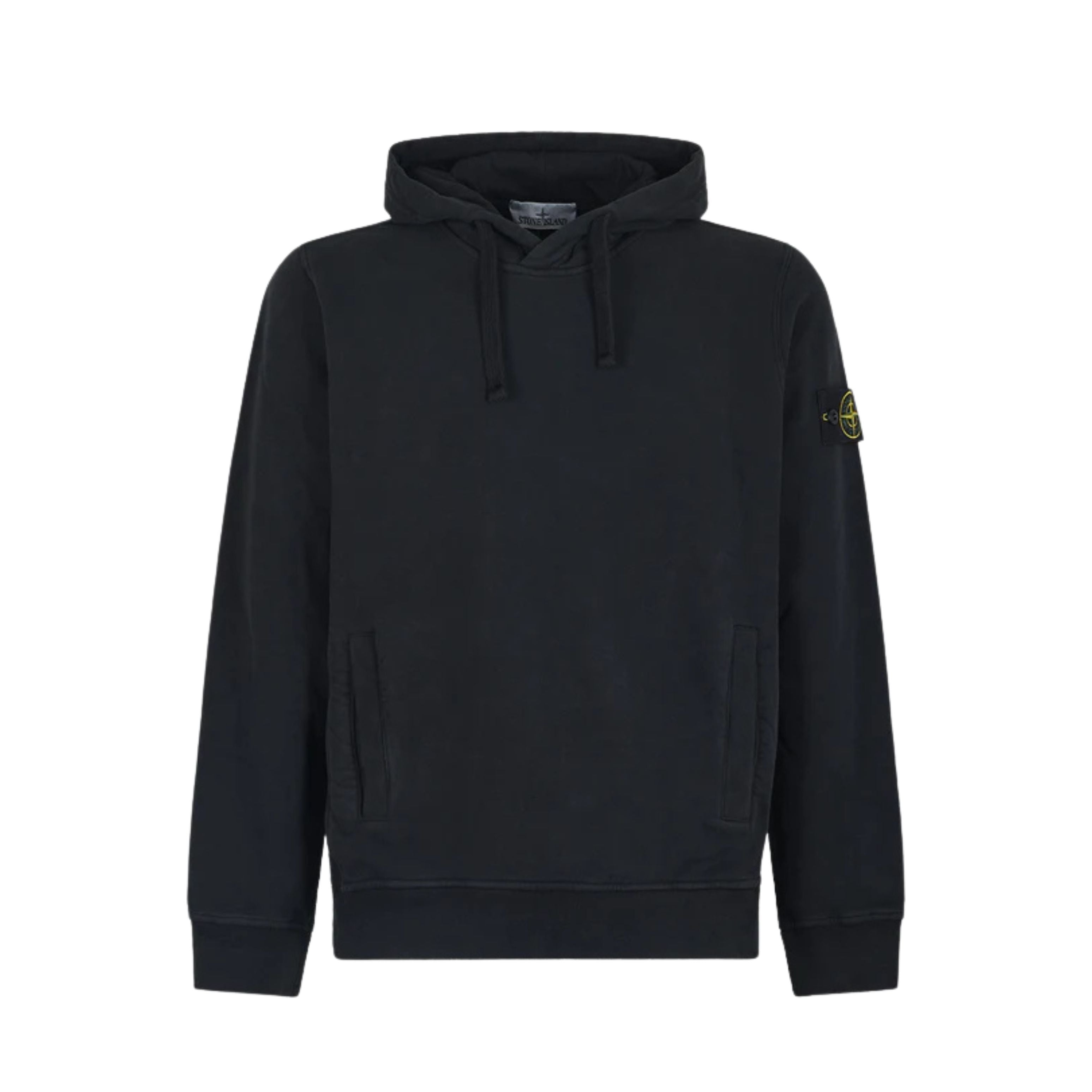 Stone Island Pull Hoodie Bleu