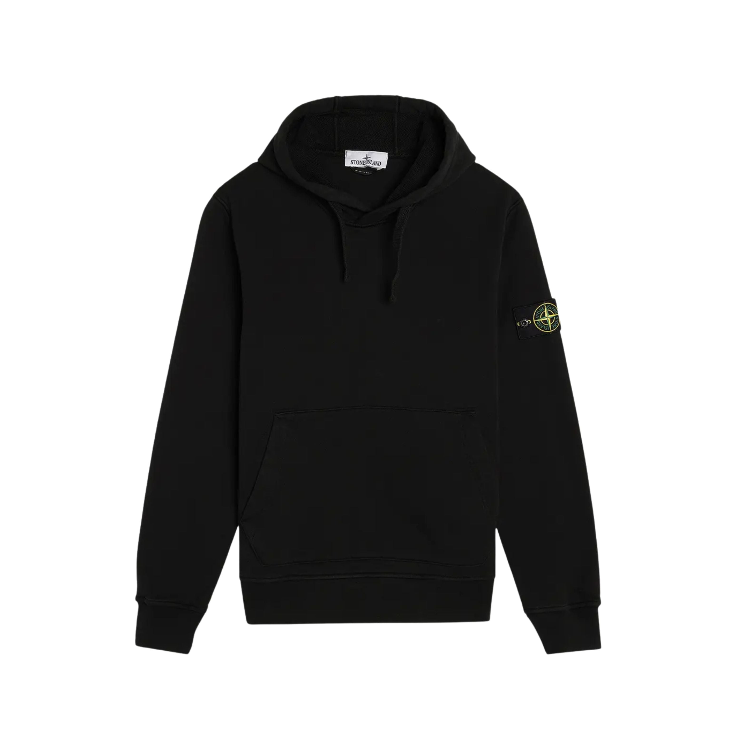 Stone Island Pull Hoodie Noir