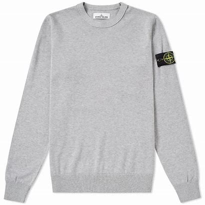 Stone Island Crewneck - Knit Grey