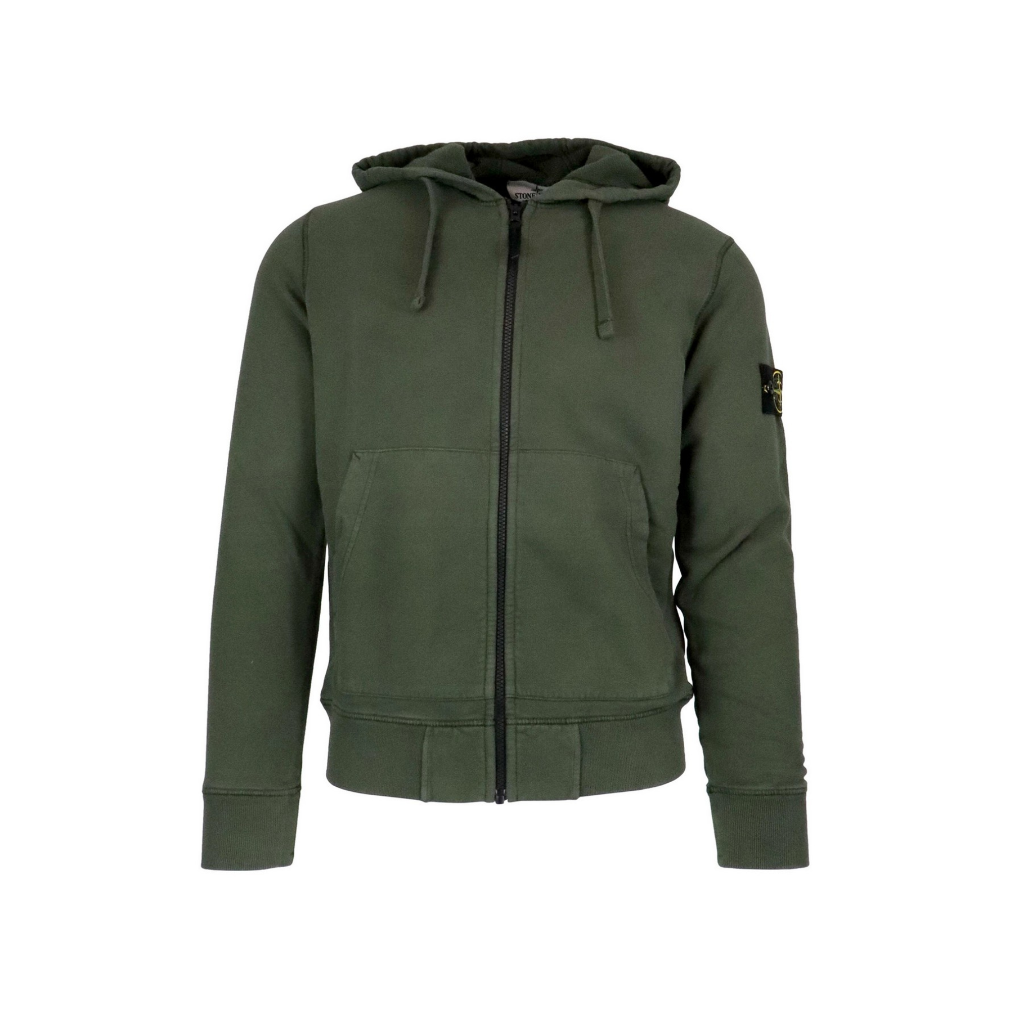Stone Island Sweat-Shirts Zip - Vert Foncé