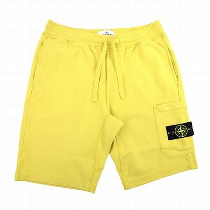Stone Island  Bermuda Shorts - Yellow