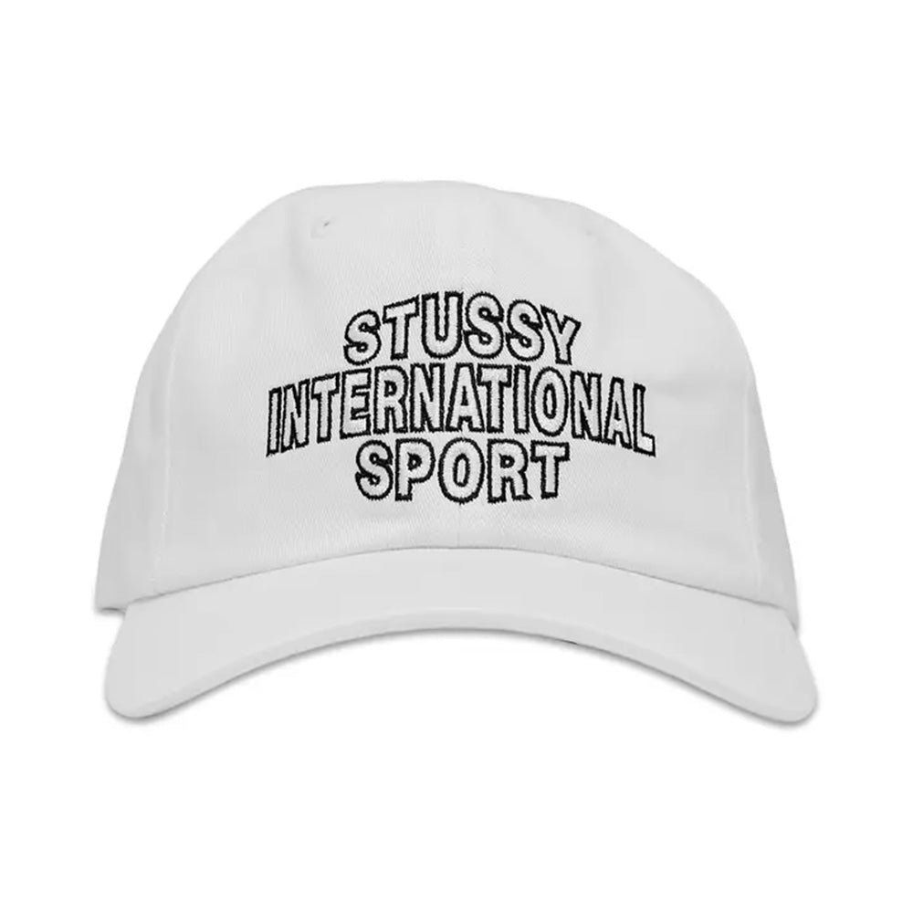 Stussy Casquette International Sport Strapback Blanc