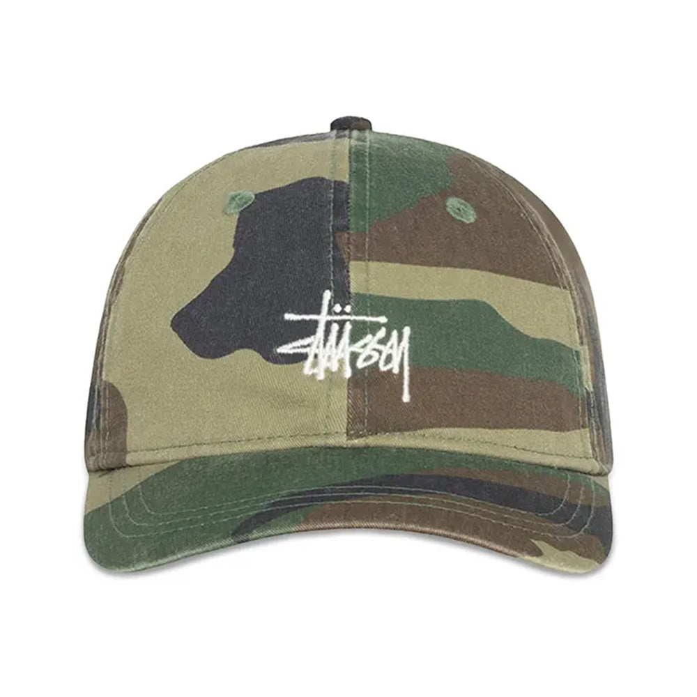 Stussy Casquette Washed Woodland Camo