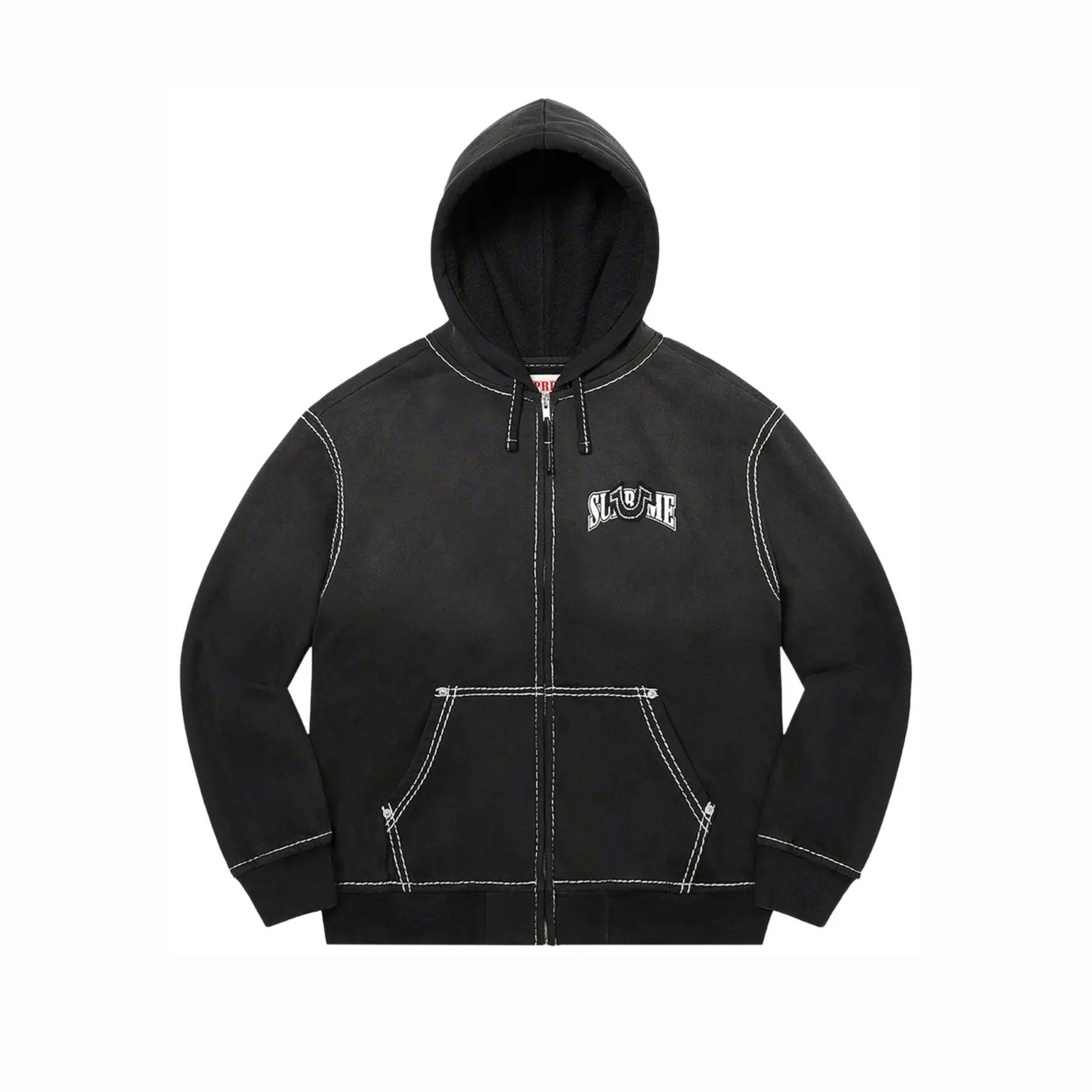 Supreme x True Religion Zip Up Hooded Sweatshirt 'Black'