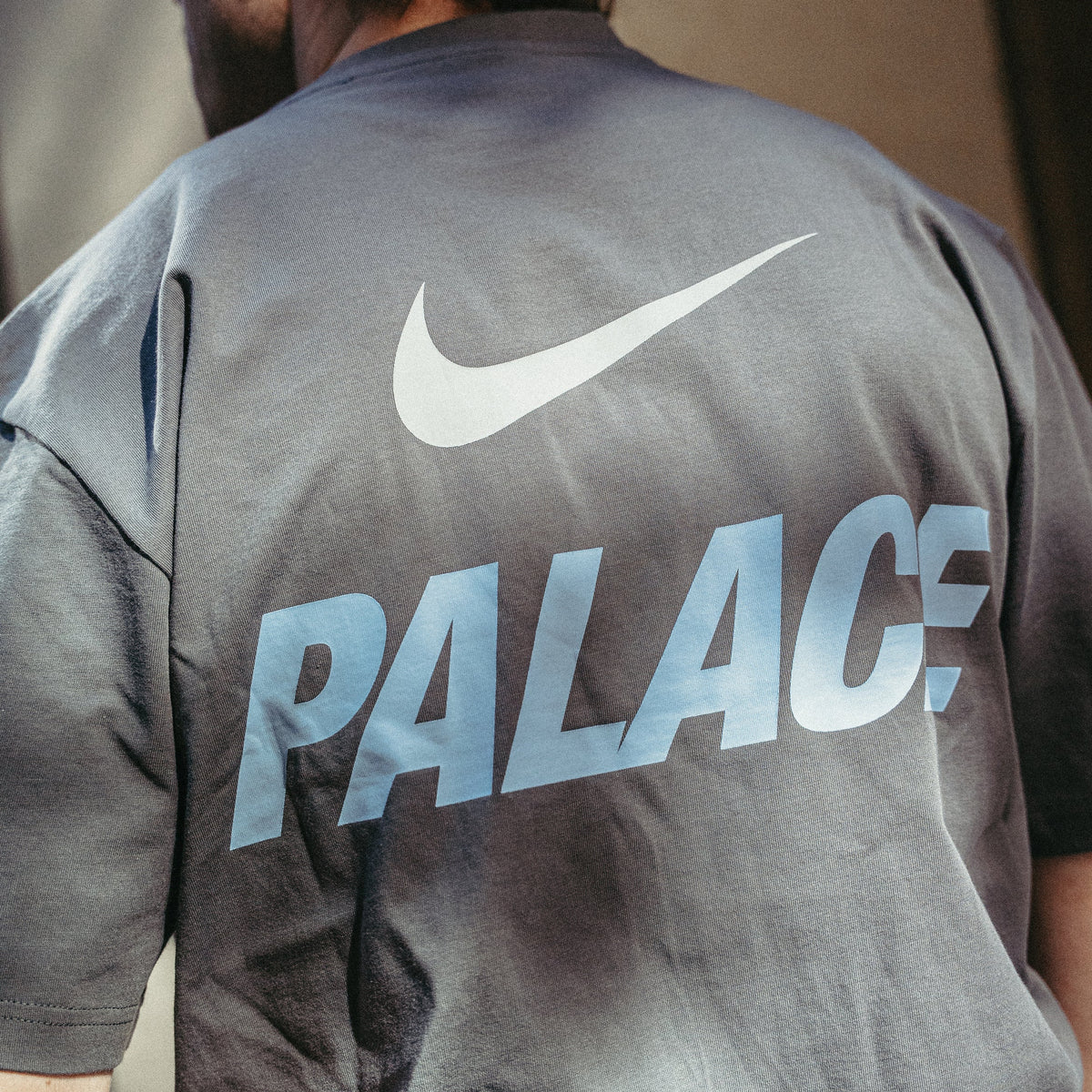 T-shirt Nike x Palace Font Swoosh Black