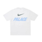 T-shirt Nike x Palace Font Swoosh White