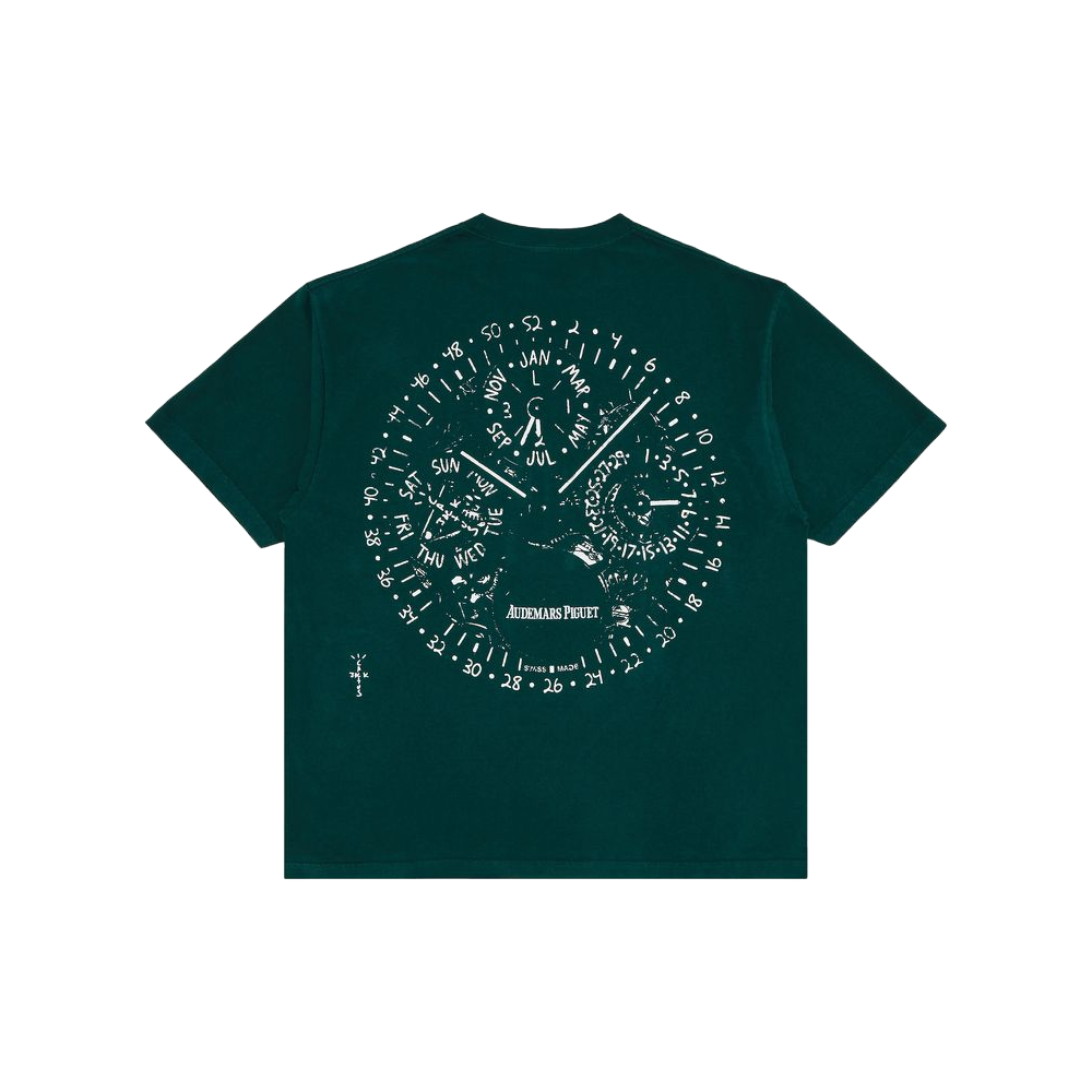 T-shirt Travis Scott CJ x Audemars Piguet Vert