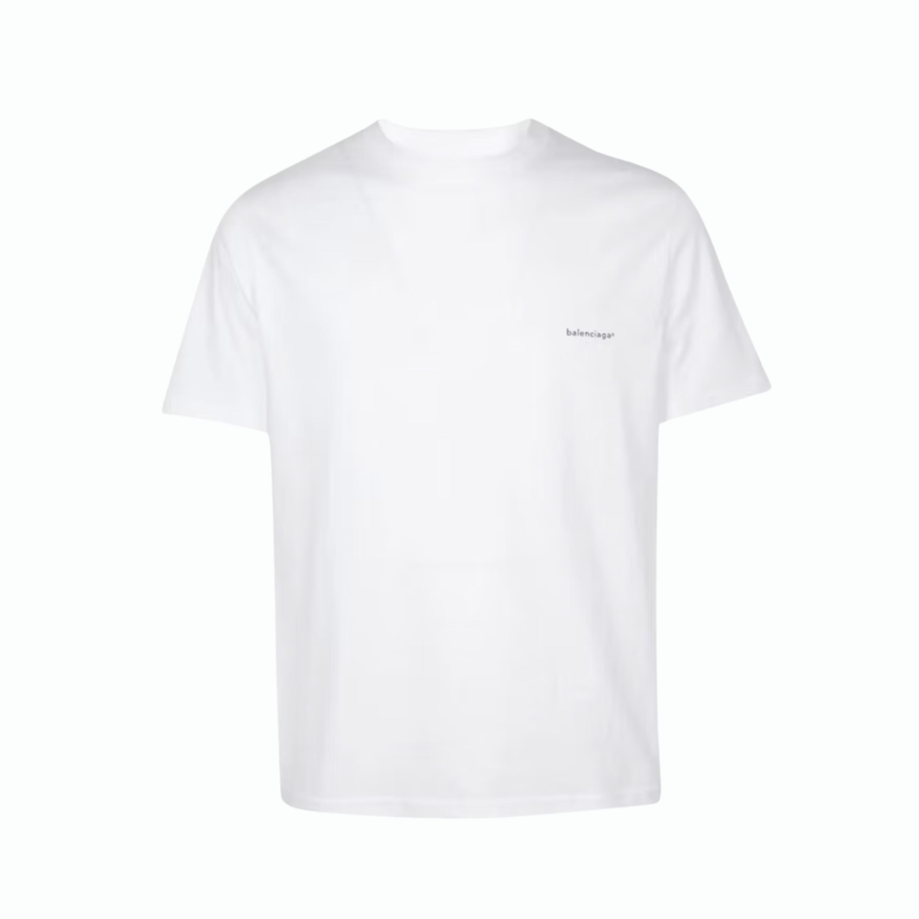 Tee Balenciaga White Logo