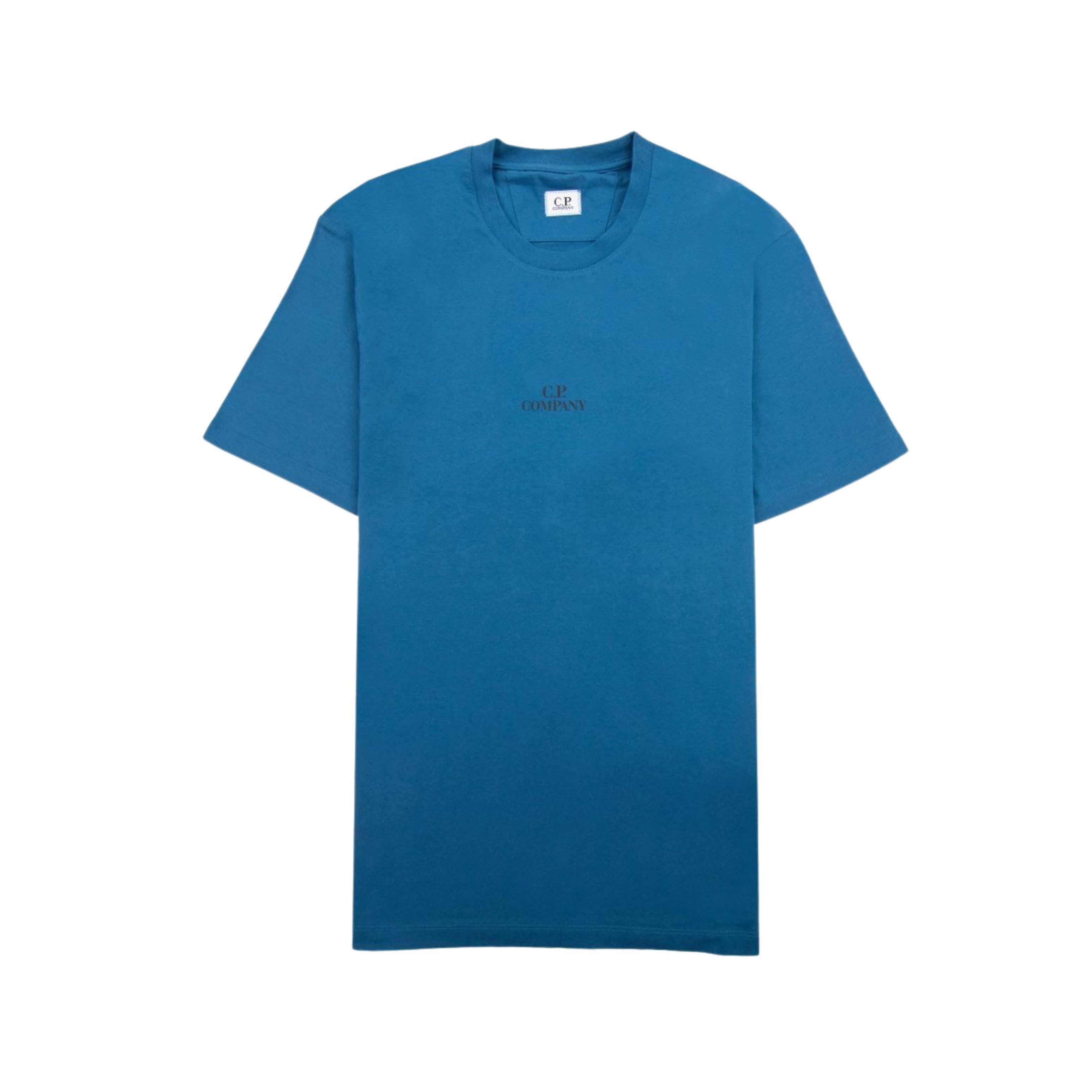 Tee-Shirt CP Compnay Graphic Bleu