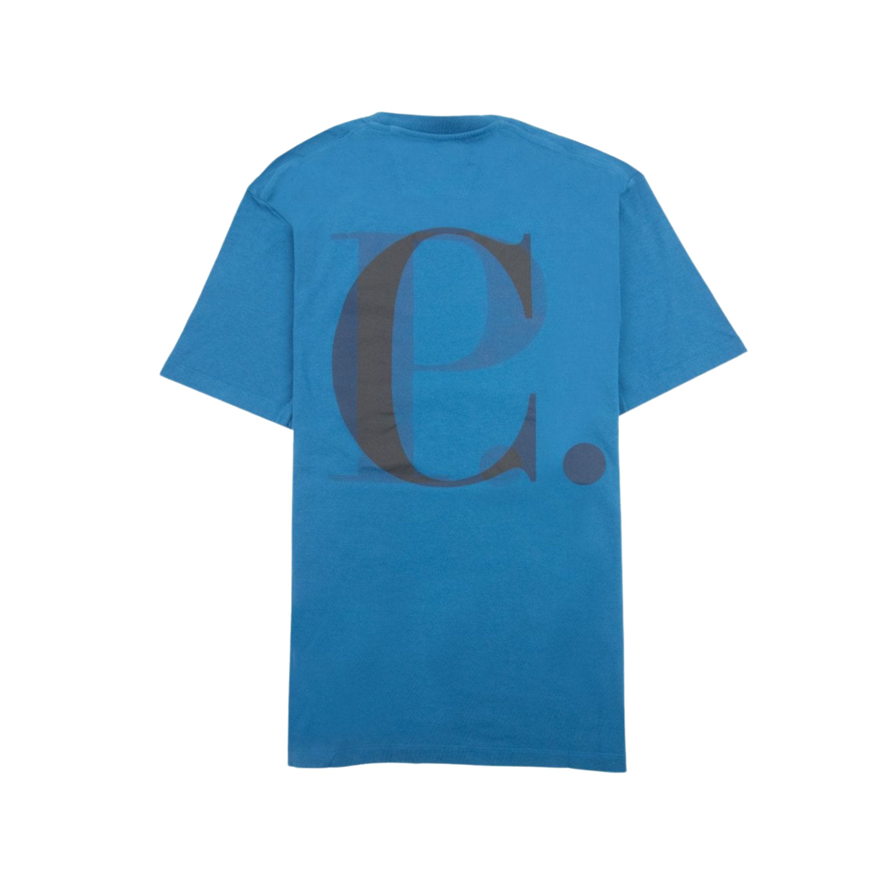 Tee-Shirt CP Compnay Graphic Bleu