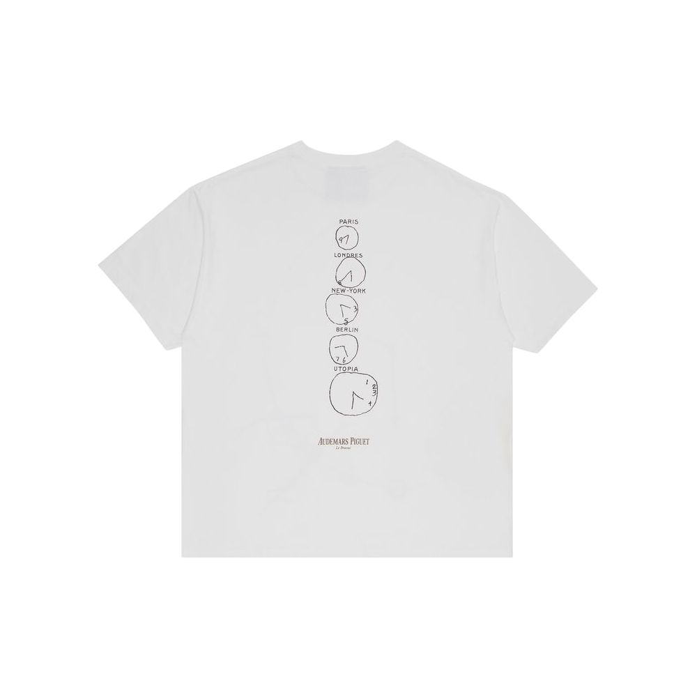 Travis Scott x Audemars Piguet Time Zones Tee 'White'