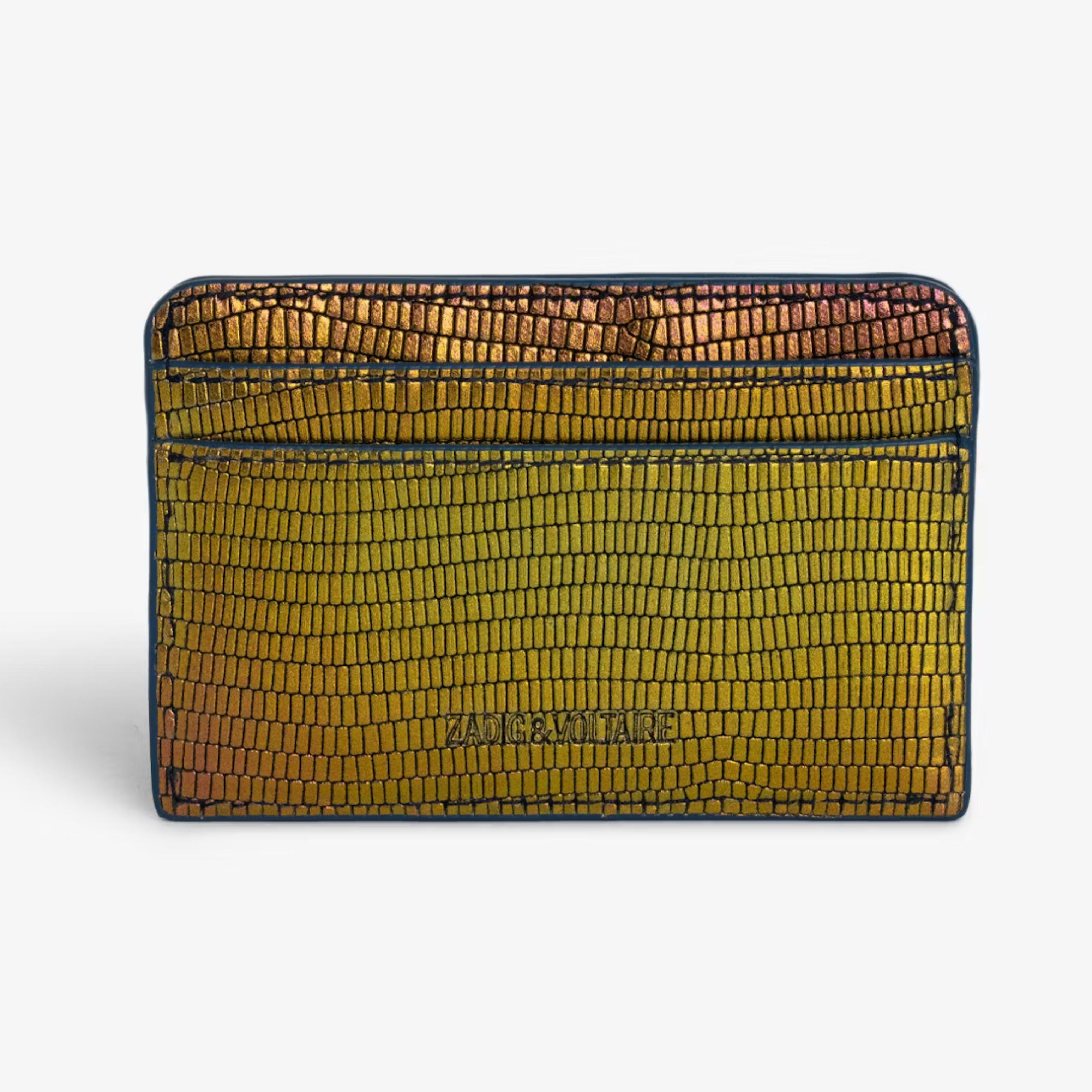 Zadig & Voltaire Porte Carte Iguana