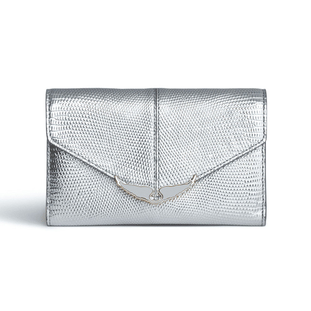 Zadig & Voltaire Porte Feuille Borderline Metal