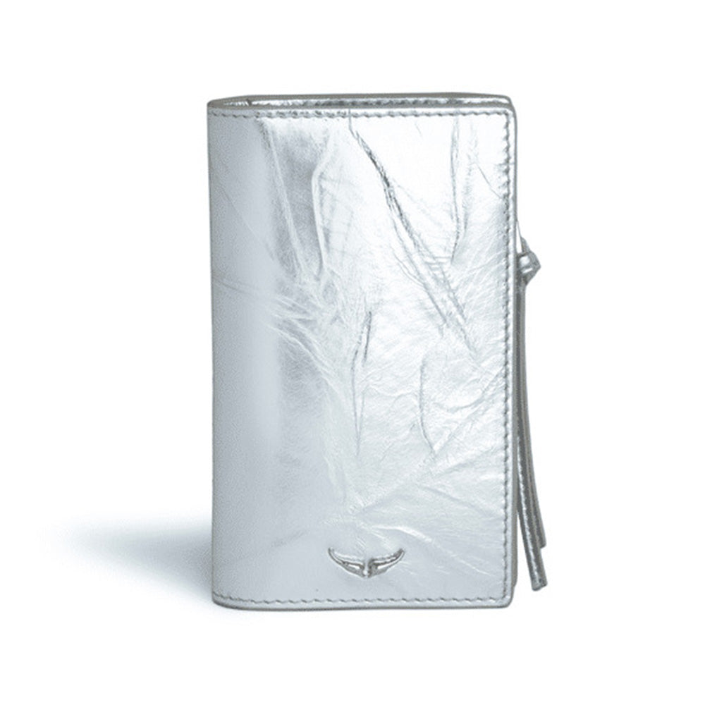 Zadig & Voltaire Porte Feuille Compact Eternal Silver